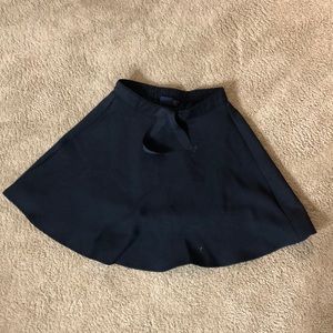 Navy skirt